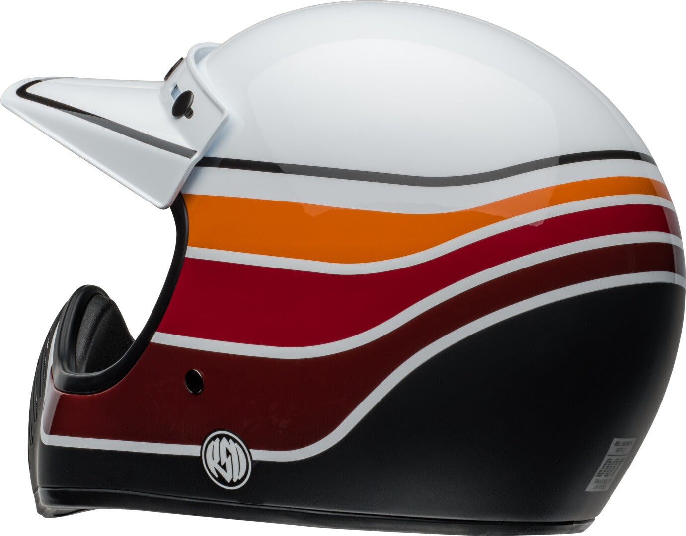 Bell Moto-3 RSD Saddleback Motocross Helm bunt M (57/58) Abbildung 4