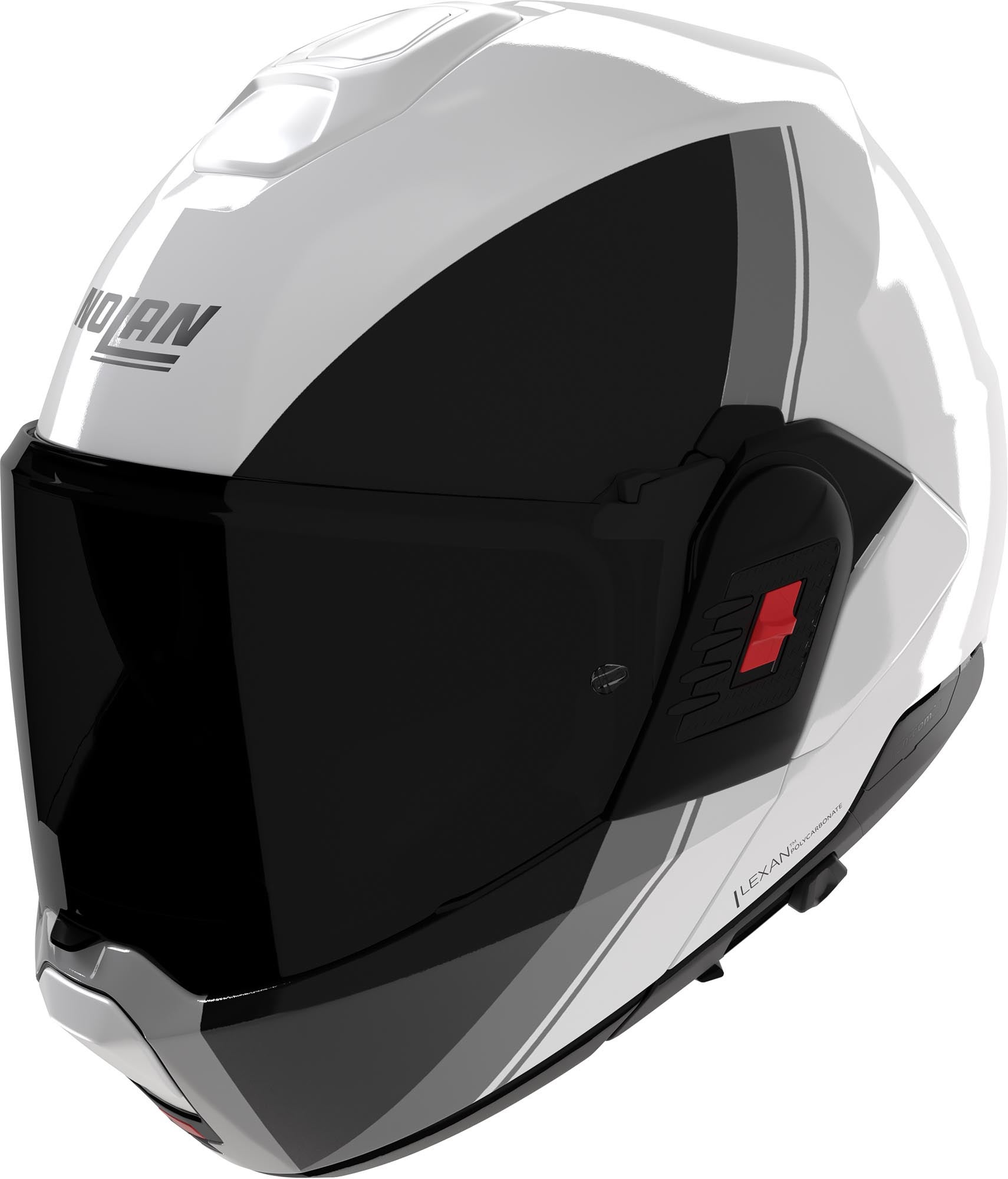 Nolan N120-1 Verniciatura Speciale N-Com Přilba černobílá/šedá XL (62) Obrázek 1