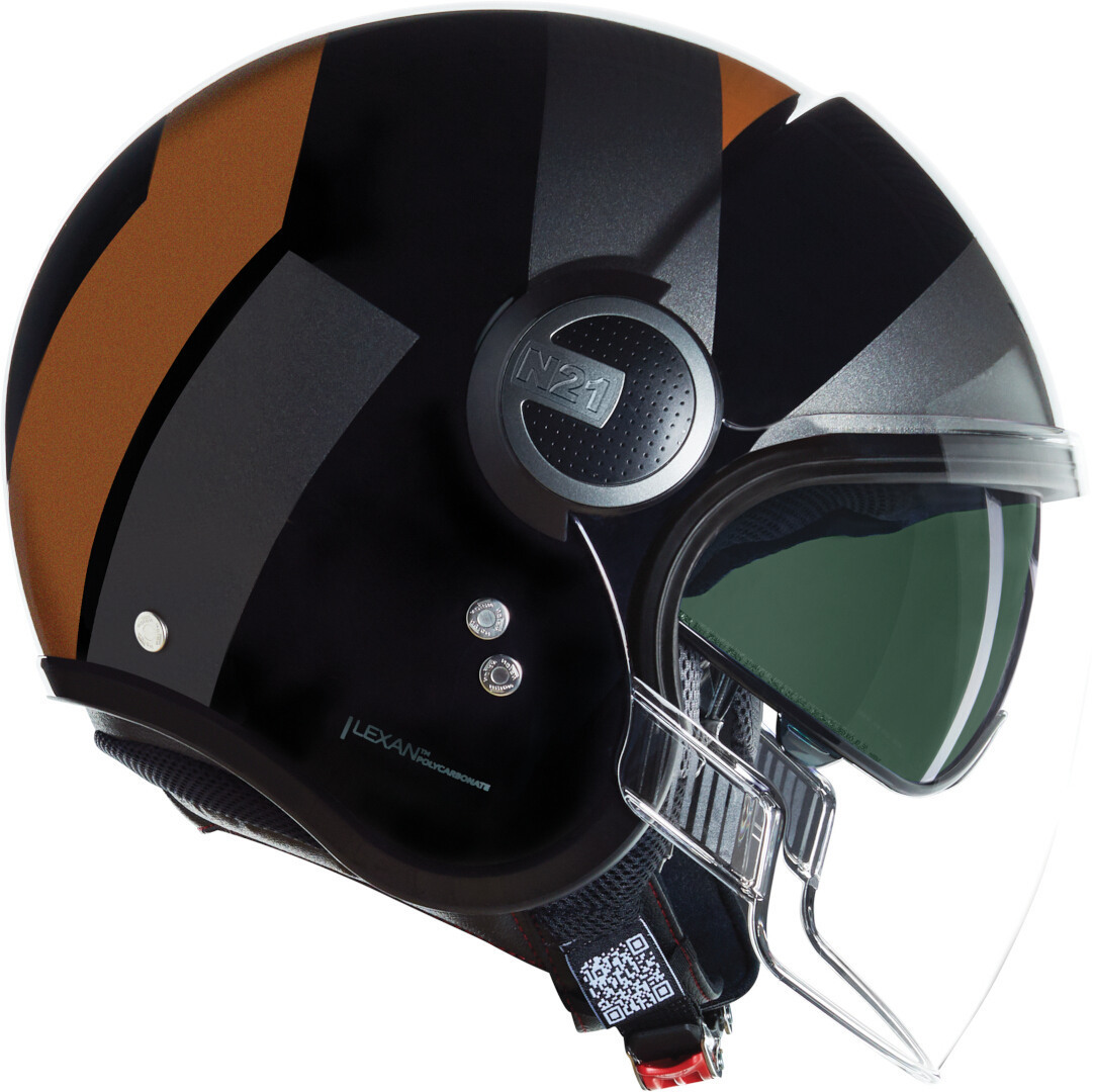 Nolan N21 Visor 06 Tangente Cască cu reacție Maro/Negru/Gri L (60) Figura 3