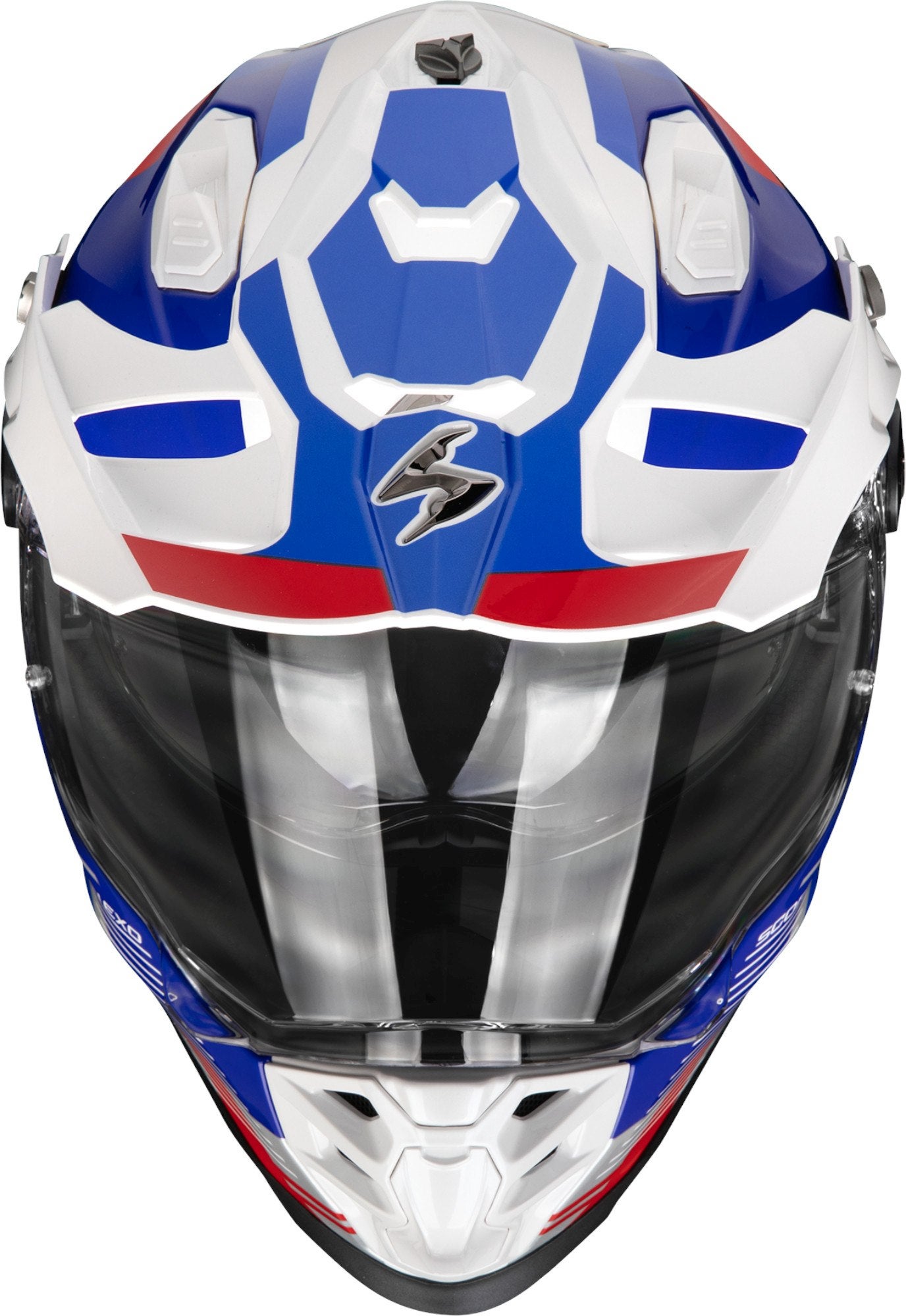 Scorpion ADF-9000 Air Patrol Enduro Helmet white/blue/red XXL (62/63) Figure 2