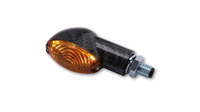 HIGHSIDER Corp indicator mini Smart Cateye Bulb negru / lentilă fumată (pereche), față și spate Figura 6