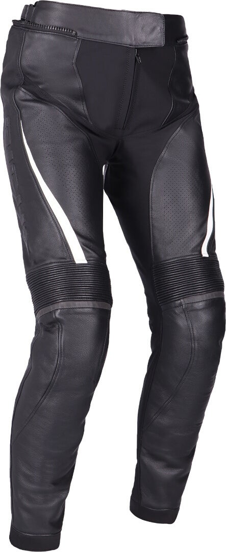 Richa Laura ladies leather trousers black/white