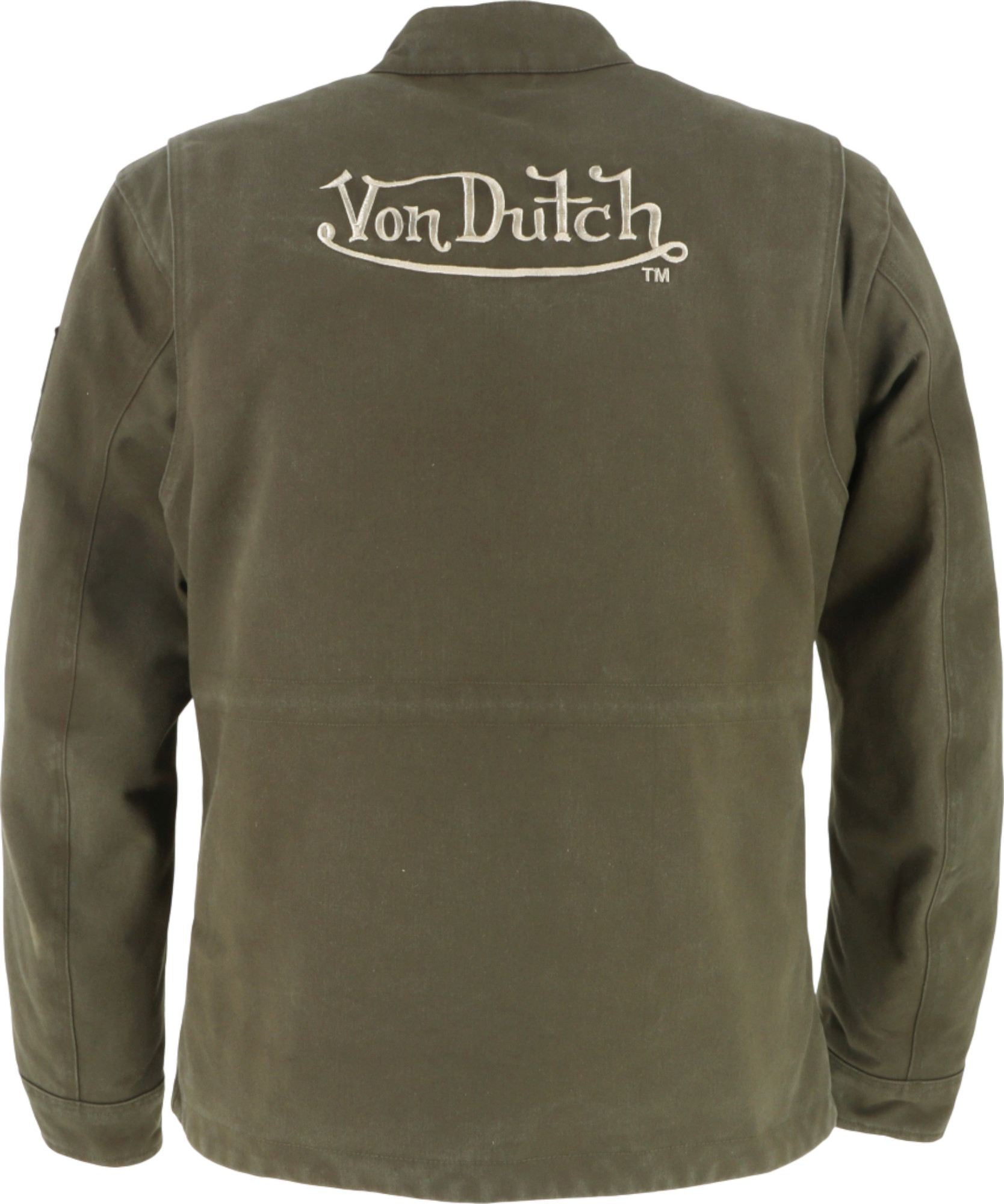 Von Dutch X Helstons Warrior Motorrad Textiljacke grün L Abbildung 4