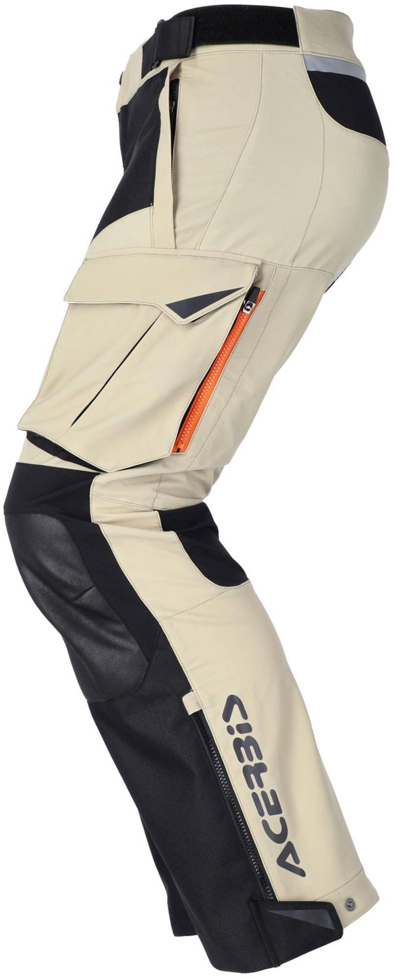 Acerbis Rally Pro Motorrad Textilhose beige/schwarz 32 Abbildung 5