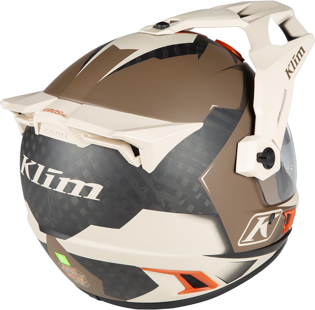 Klim Krios Pro Charger Casco da motocross Marrone opaco L (59/60) Figura 8