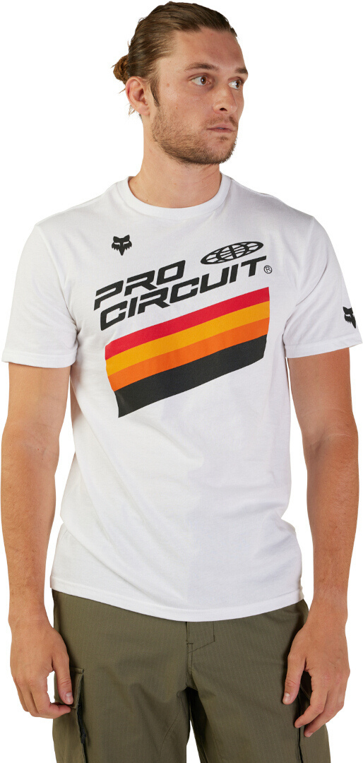 FOX Pro Circuit Premium 2023 Triko bílá L Obrázek 2