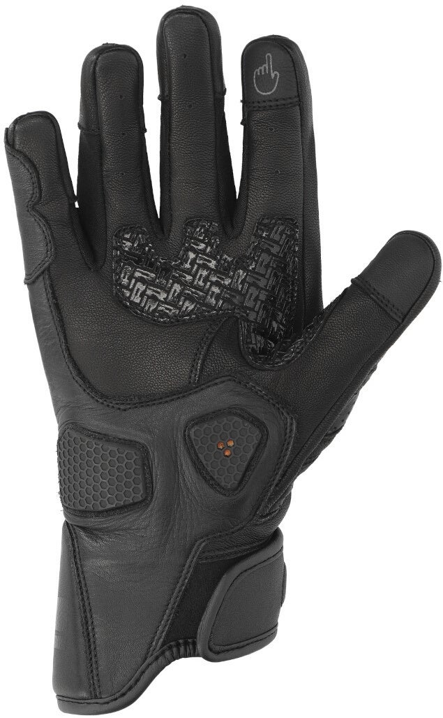 Richa Stradale Stealth perforerede motorcykelhandsker Sort 4XL Figur 2