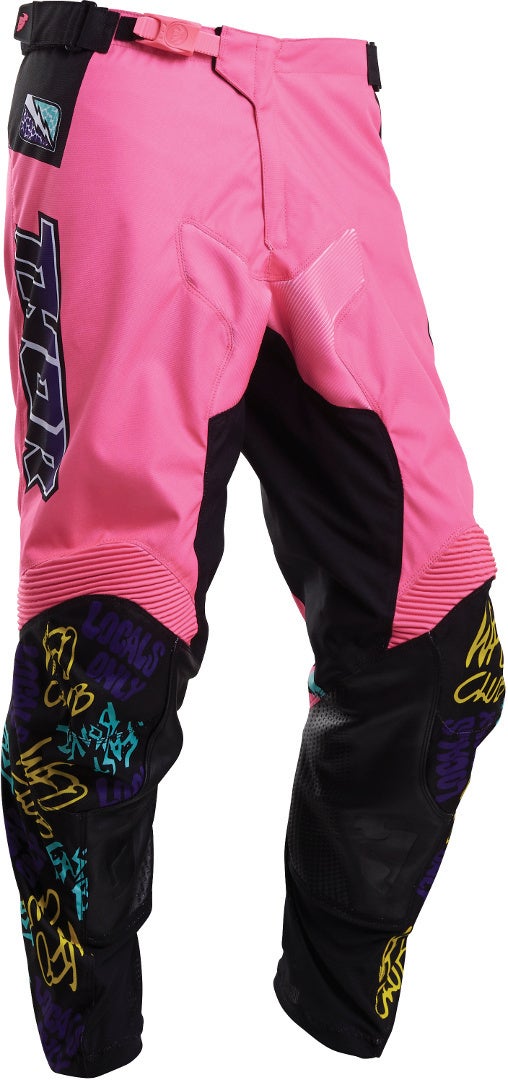 Thor Pulse Fast Boyz Jugend Motocross Hose pink 24 Abbildung 1