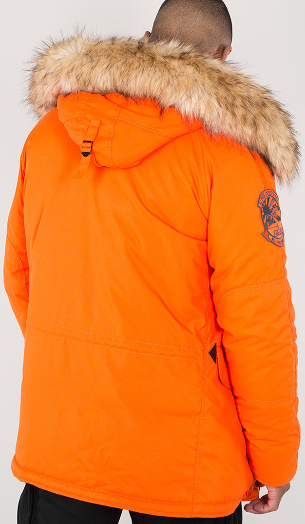 Alpha Industries Explorer Jacke orange S Abbildung 5