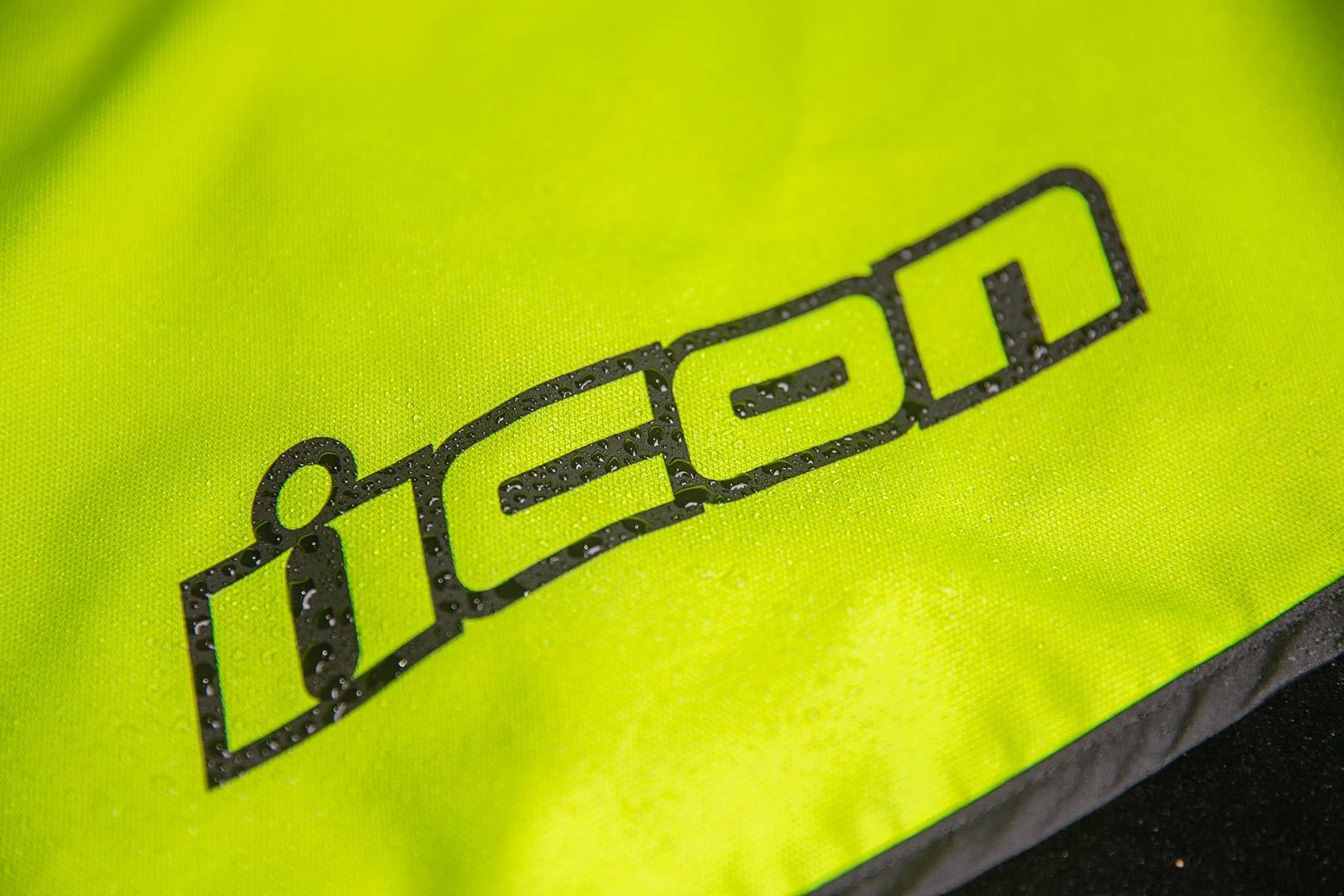 Icon Airform Motorcycle Textile Jacket neon yellow L Figure 11