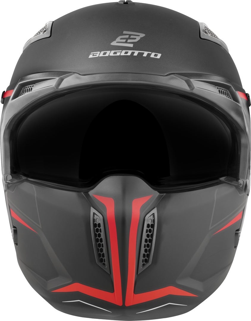Bogotto Radic WN-ST 22.06 Casco rosso/nero S Figura 5