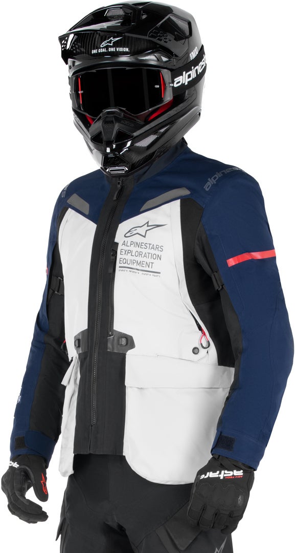 Alpinestars ST-7 2L Gore-Tex waterproof Motorcycle Textile Jacket grey/blue XXL Figure 2