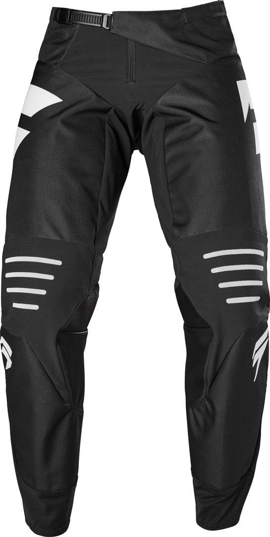 Shift 3Lack Label Race 2 Calças de motocross preto/branco 32 Figura 1