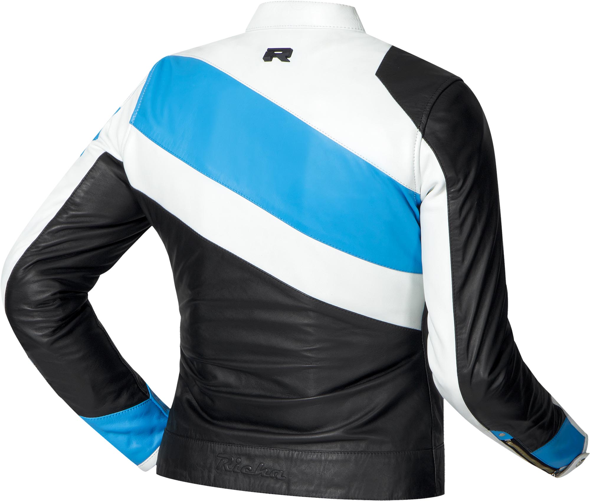Side view of Richa Paige Ladies Motorcycle Leather Jacket