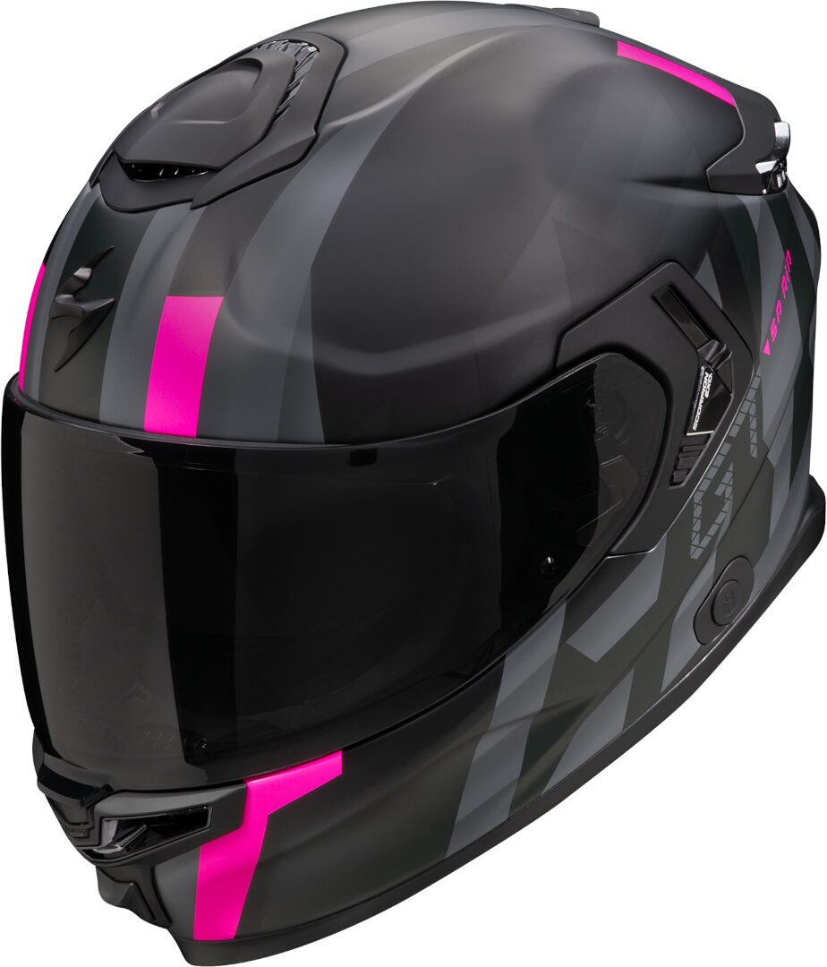 Svart matt/rosa