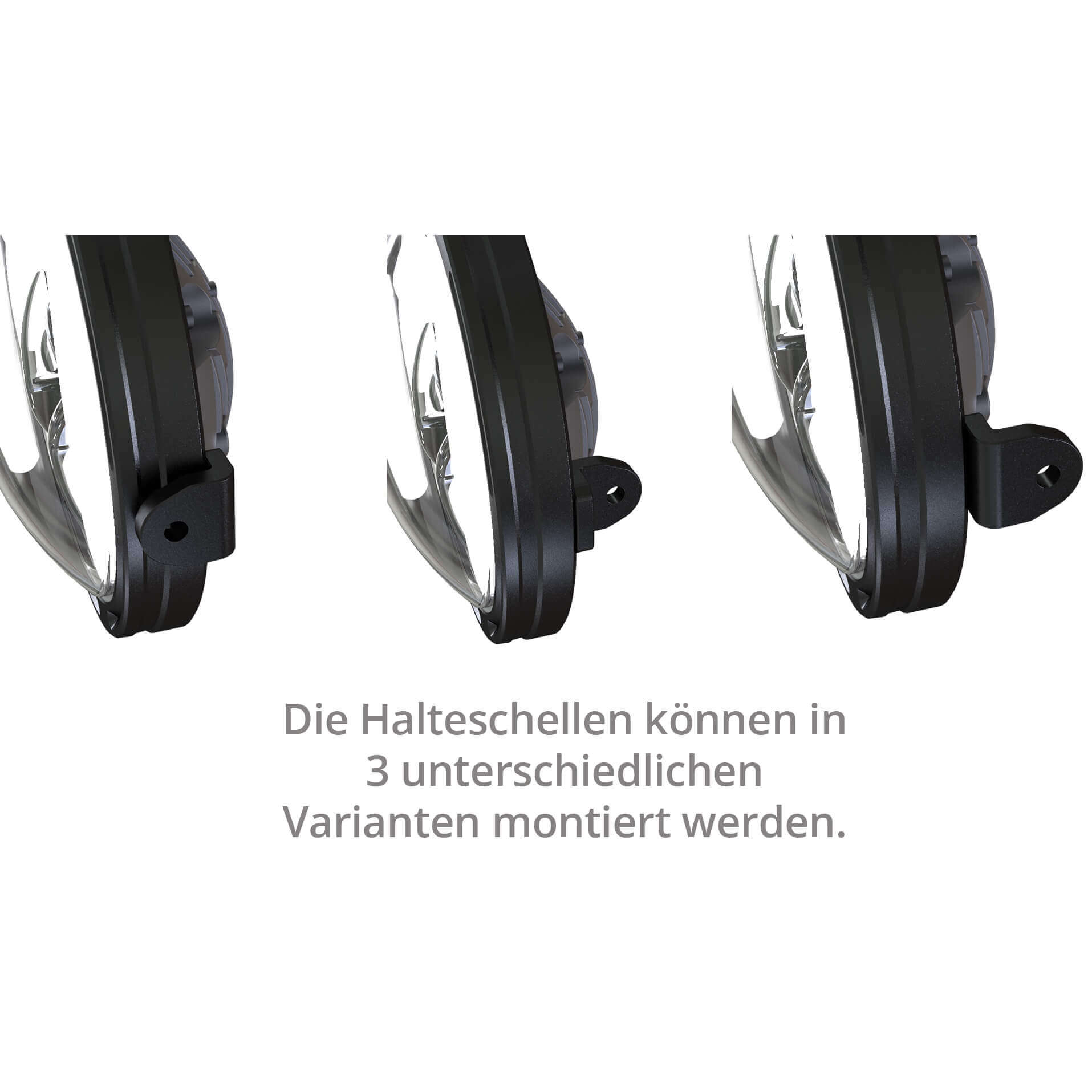 HIGHSIDER FRAME-R1 TYP 11 7 Zoll LED Hauptscheinwerfer Fecho lateral Figura 1