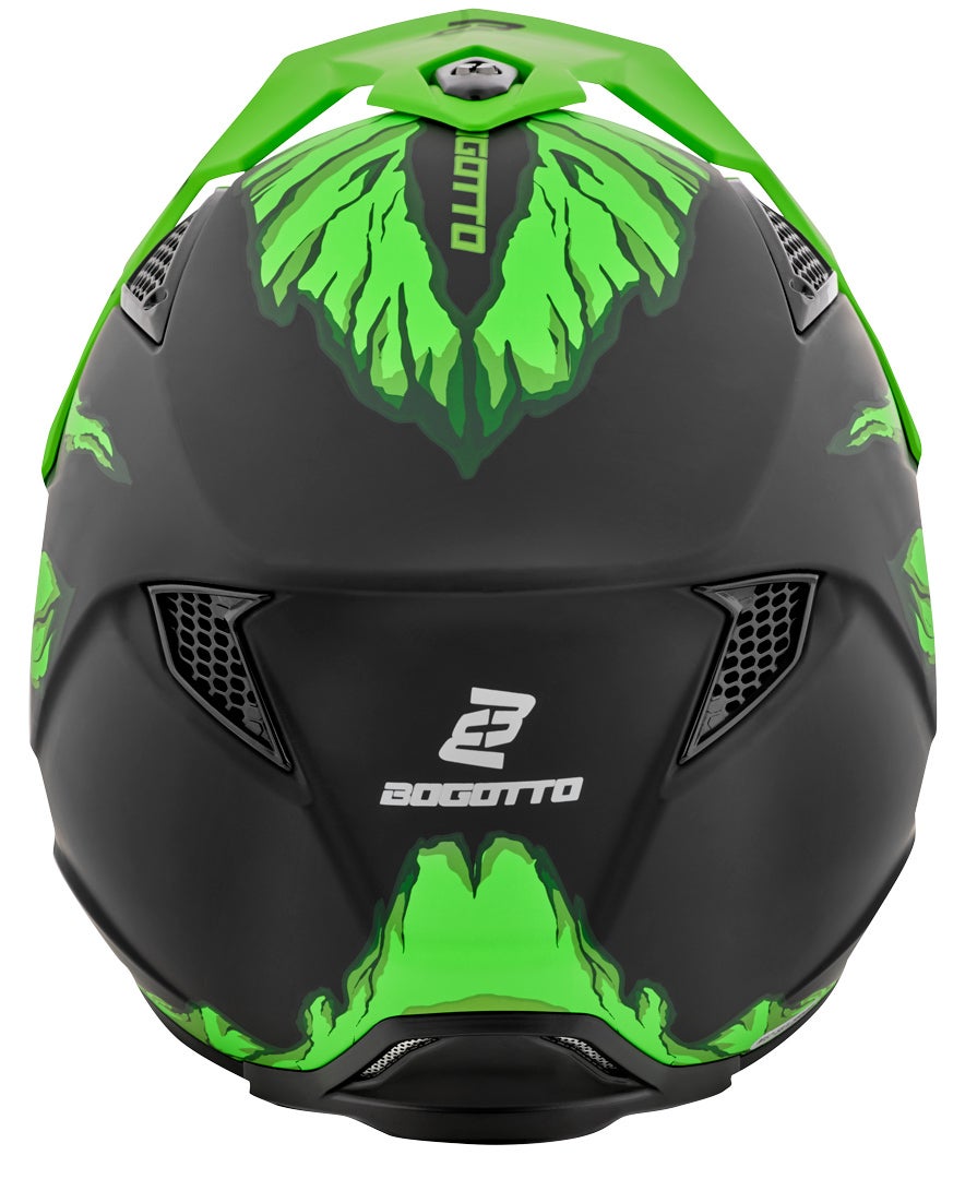 Bogotto Radic Skulash Casque Vert/Noir S Figure 17