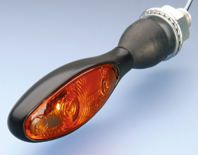 Kellermann micro 1000 Lampa Indikator Kropp Svart / Lins Orange (1st), Bak Figur 2