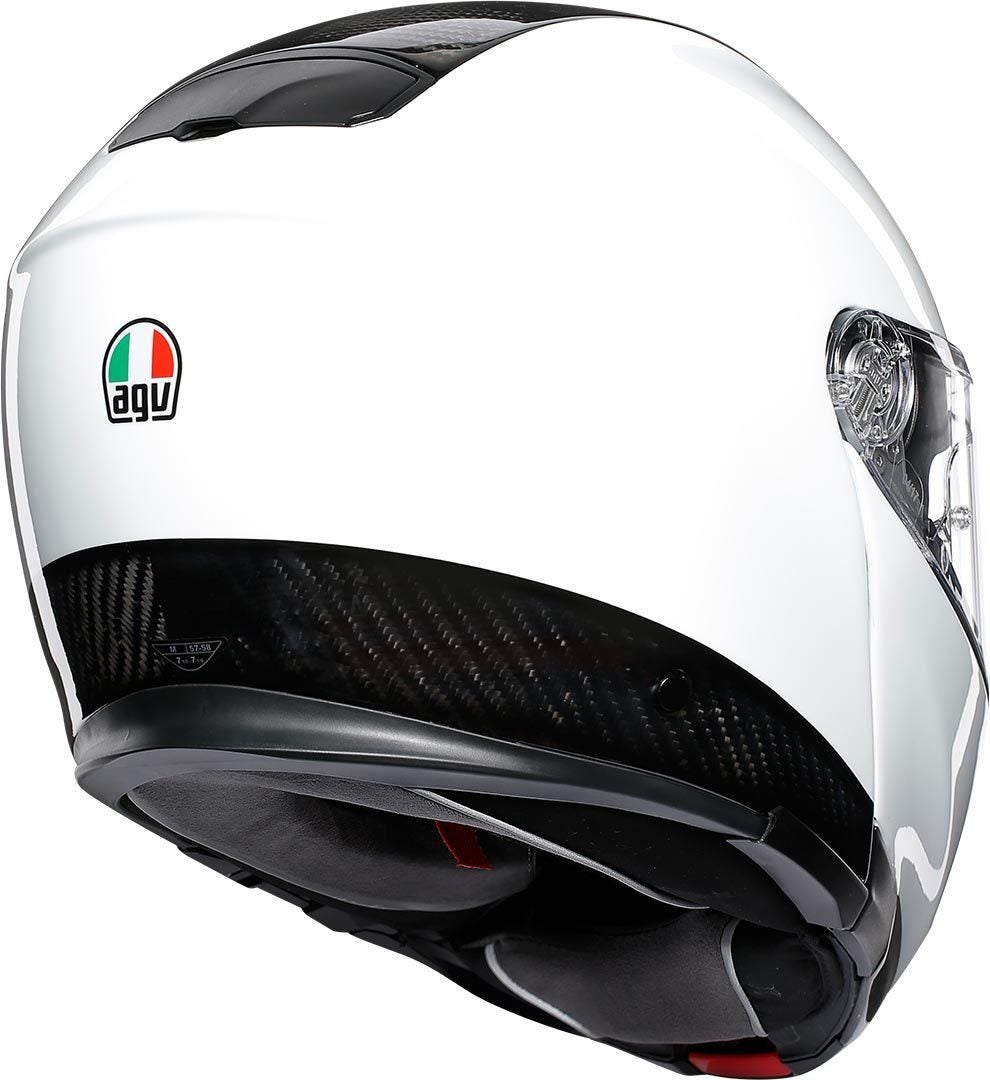 AGV Sportmodular Carbon Helm wit XL (60/61) Figuur 5