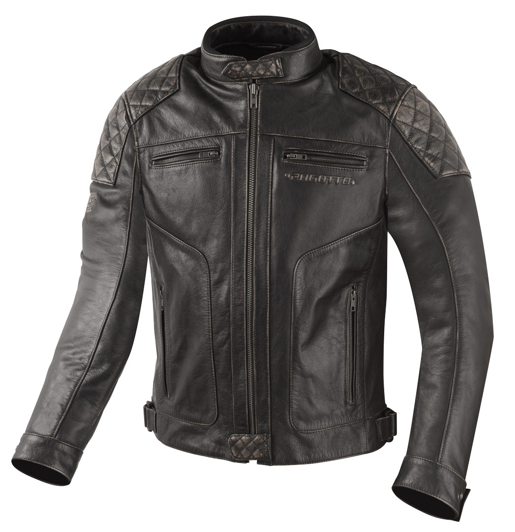 Bogotto Quick-R Jaqueta de couro de motocicleta Artigo principal Figura 1