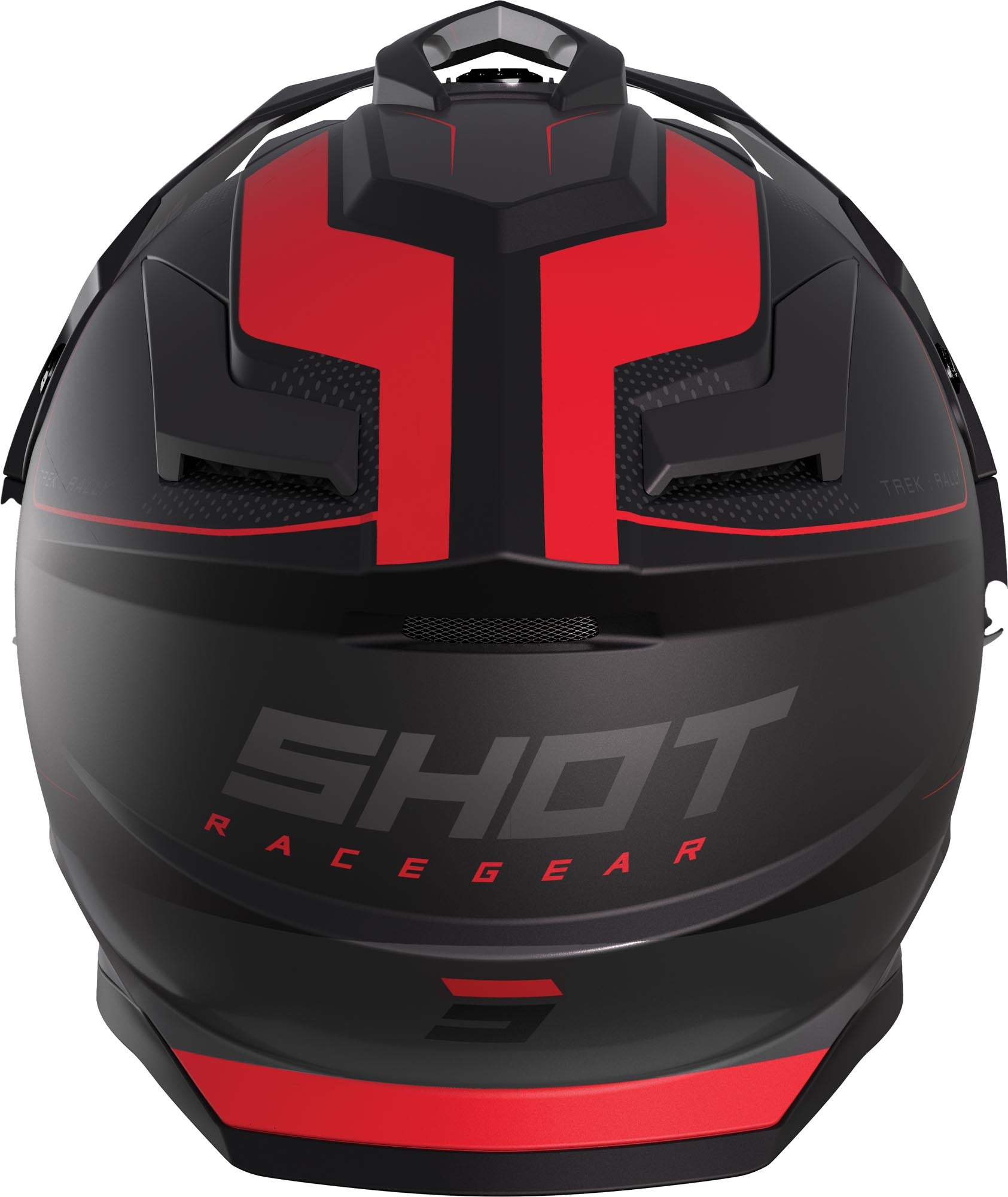 Shot Trek Max Vision Rally Casco de Enduro negro/rojo XL (61/62) Figura 3