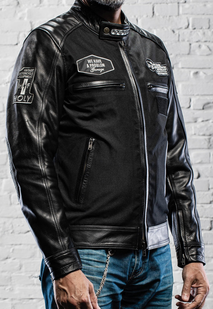 HolyFreedom Zero TL motorcycle leather/textile jacket S Figure 4