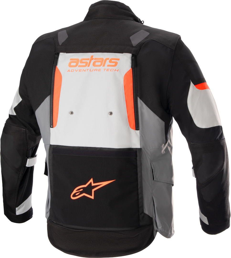 Alpinestars Halo Drystar Jachetă textilă pentru motociclete Negru/Gri/Portocaliu XL Figura 2