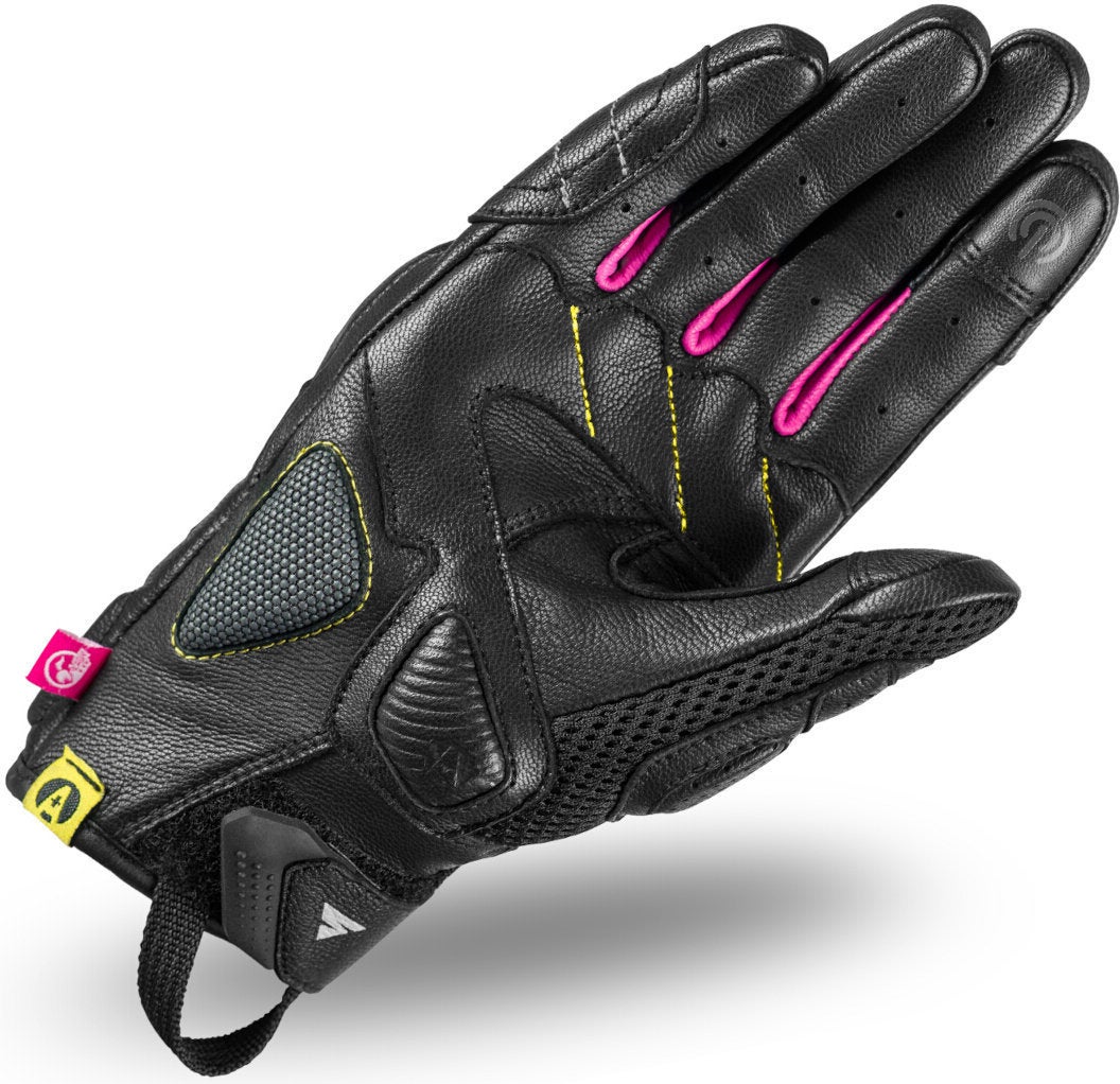 SHIMA Rush Dames Motorhandschoenen zwart/roze L Figuur 2