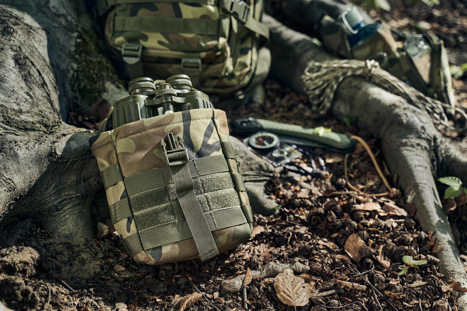 Brandit Molle Pouch Fire Geantă Camuflaj Figura 3