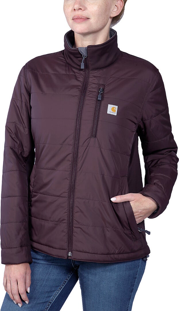 Carhartt Rain Defender Relaxed Fit Lightweight Giacca da donna Rosso Borgogna XL Figura 3
