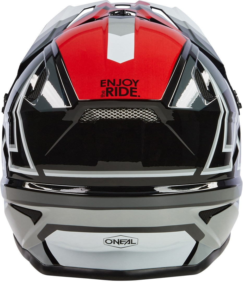 Oneal Sonus Split V.23 Downhill Helm grau/rot M (57/58) Abbildung 5