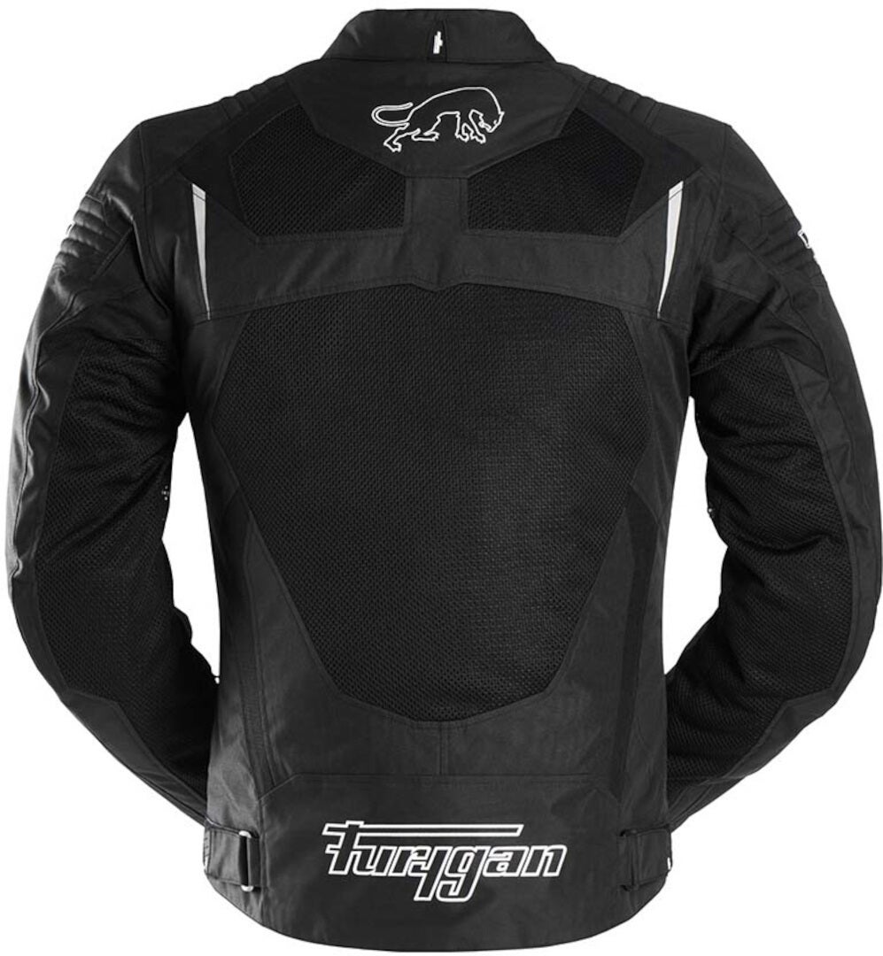 Furygan WB08 Vented+ Motorrad Textiljacke schwarz/weiß M Abbildung 13