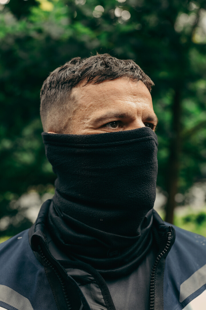 Richa Fleece Solid Încălzitor de gât Figura 1