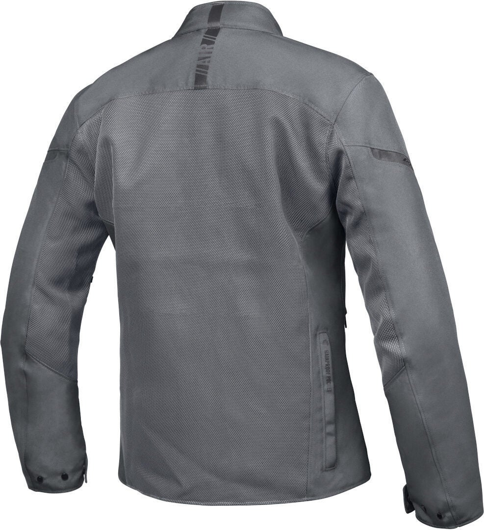 Ixon Fresh Motorrad Textiljacke hellgrau XXL Abbildung 2