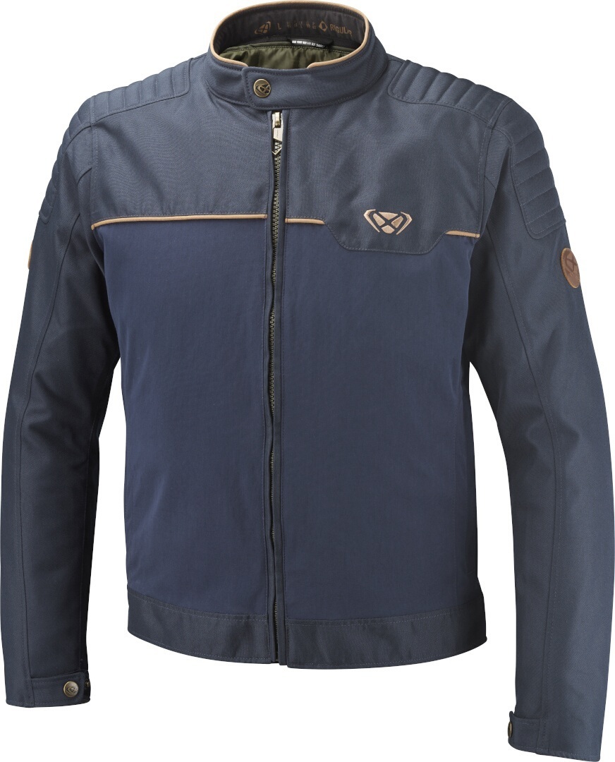 Ixon Hornet waterproof Motorcycle Textile Jacket navy blue M Figure 1