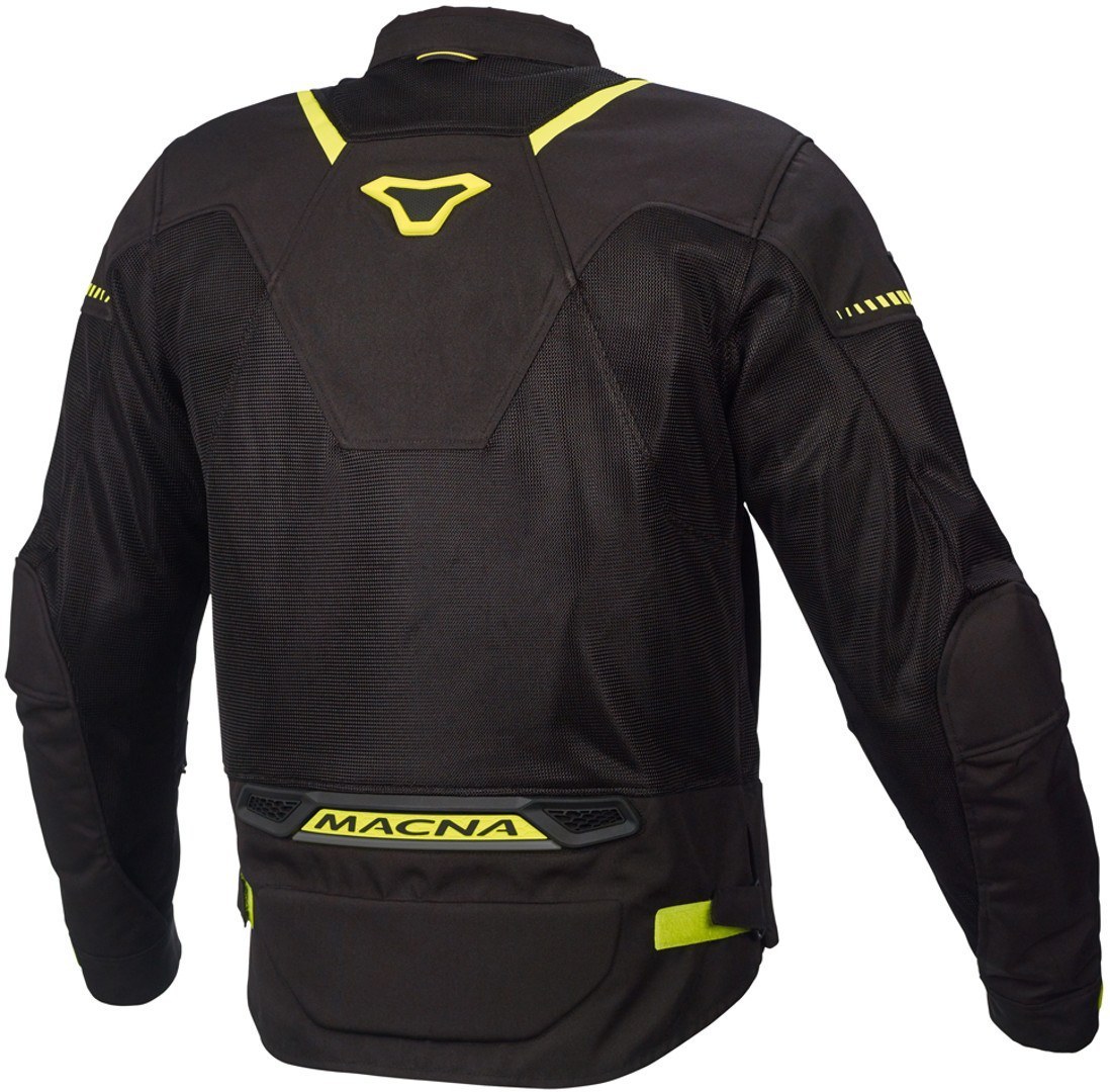 Macna Hurracage Motorcycle Textile Jacket black/yellow M Figure 2