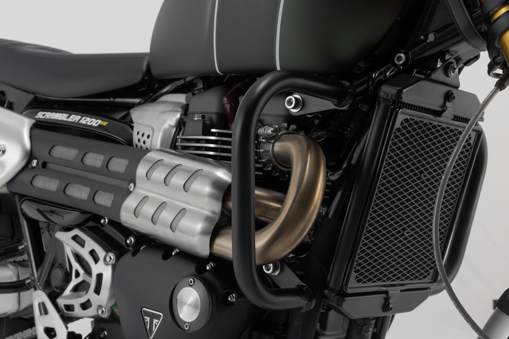 SW-Motech Crash bar - Svart. Triumf Scrambler 1200 (21-). Figur 3
