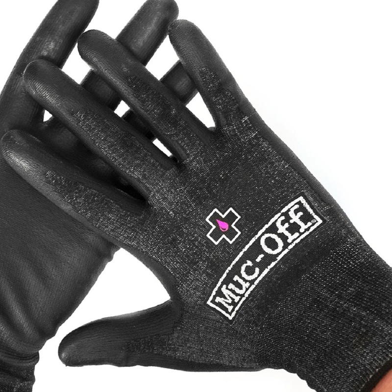 Muc_off Black Muc-Off Mechanics Gloves Size L