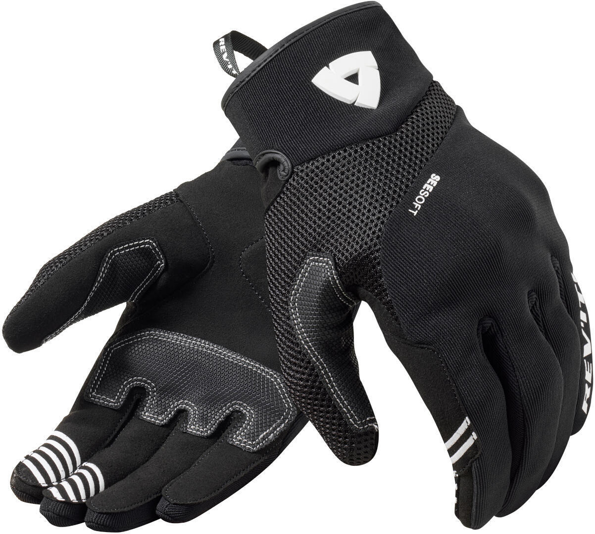Revit Endo Motorrad Handschuhe schwarz/weiß M Abbildung 1