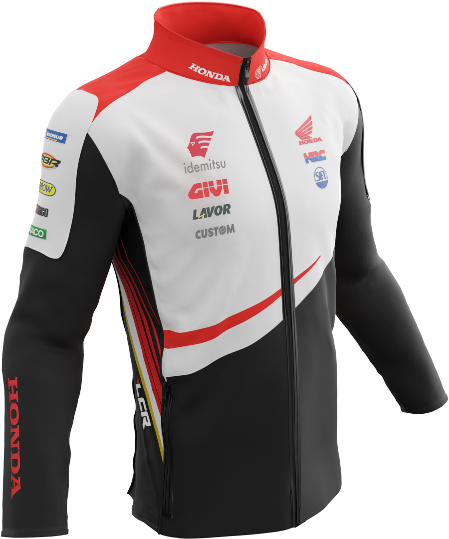 Ixon Honda LCR Replica Softshell Moletom zip M Figura 1