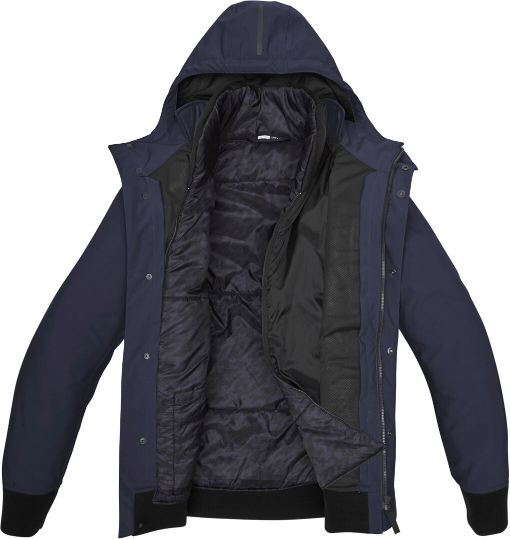 Side view of Spidi Riding Parka H2Out waterproof Motorcycle Textile Jacket