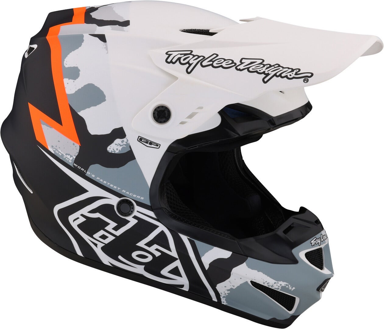 Troy Lee Designs GP Volt Motocross hjelm sort/camouflage XL (60/61) Figur 2