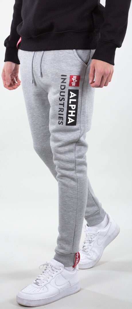 Alpha Industries Block-Logo 運動褲 灰色 XL 圖4