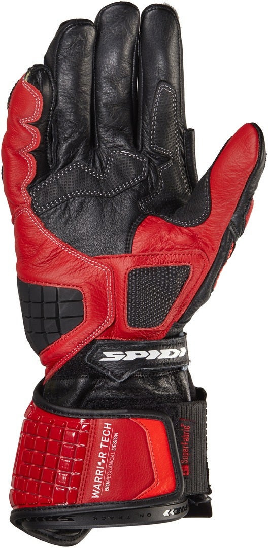 Spidi Carbo Track Evo Motorcykel handsker sort/rød S Figur 3