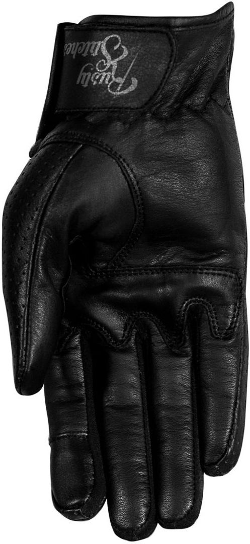 Rusty Stitches Eve Gants de moto de dames noir S Figure 2