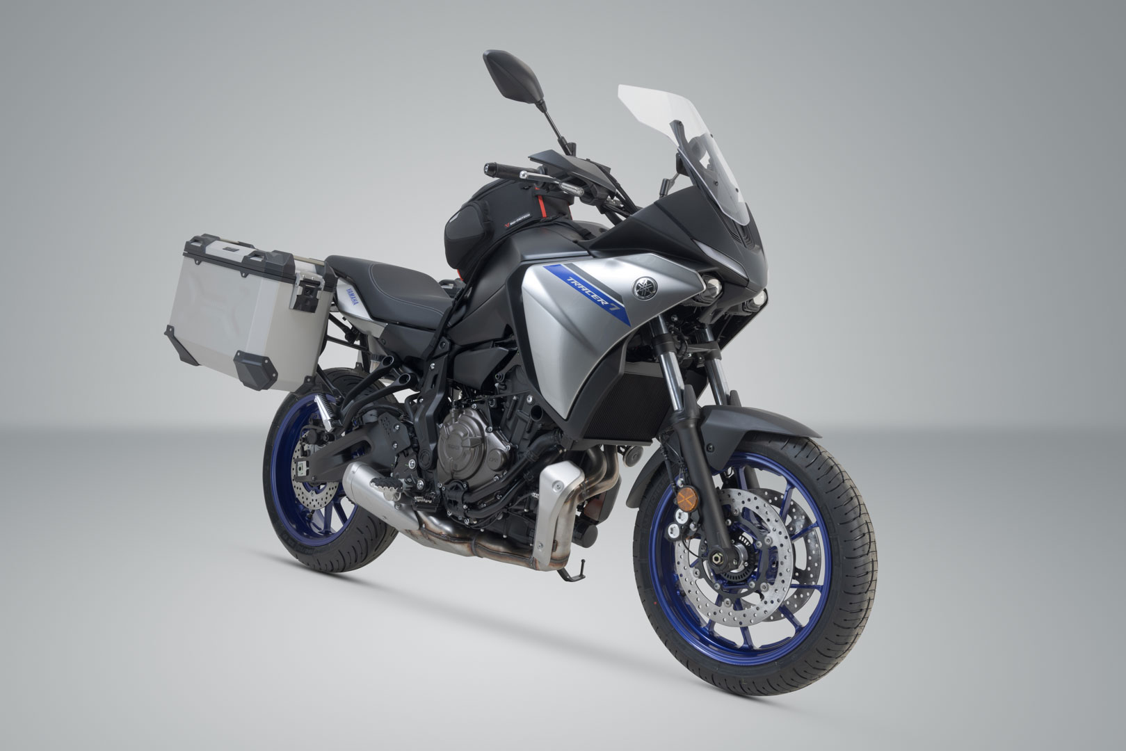 Sistem de carcasă din aluminiu SW-Motech TRAX ADV - Argintiu. 37/37 l. Yamaha MT-07 Tracer (16-). Figura 2