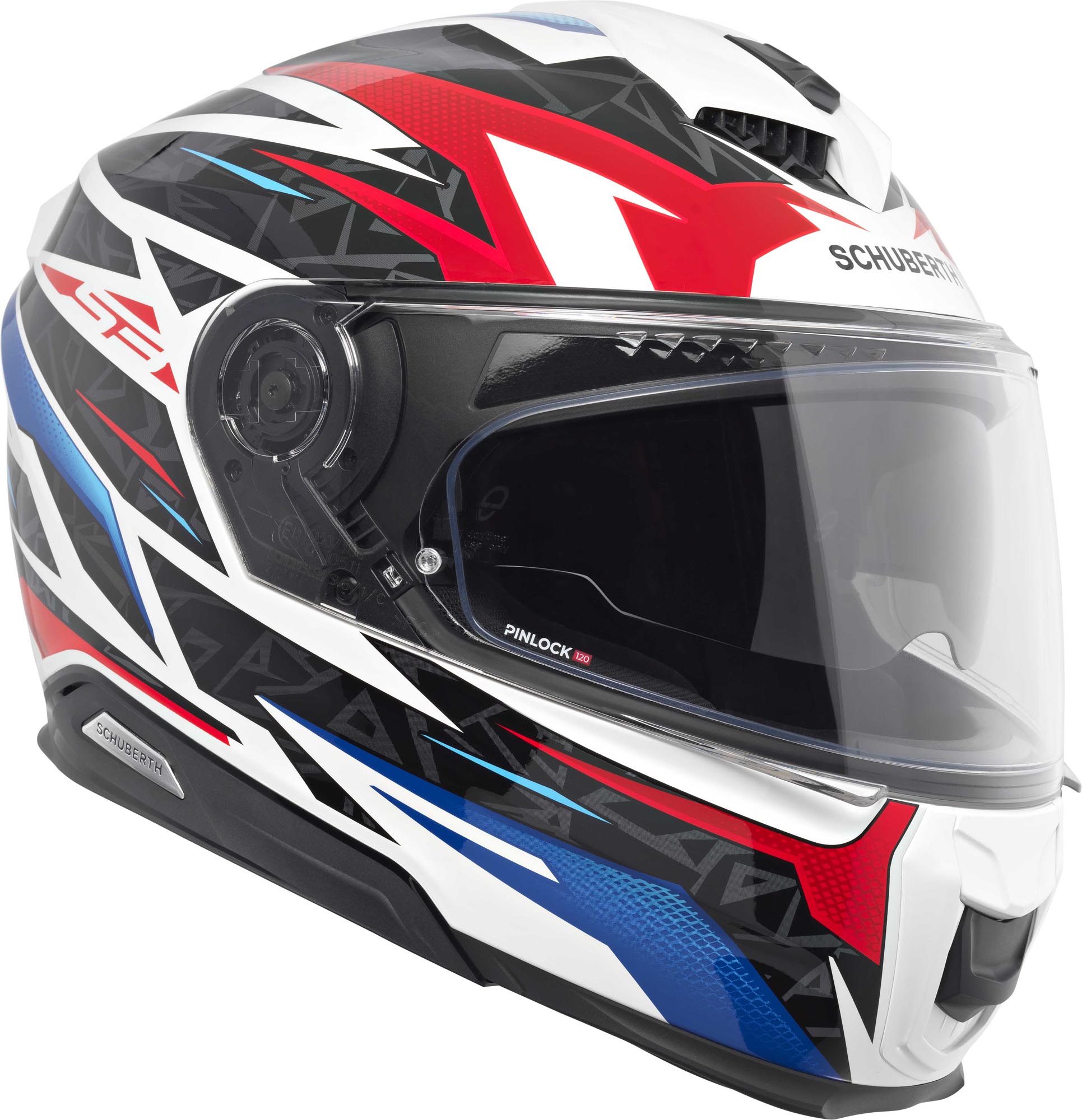 Schuberth S3 Thunder Helmet blue/red M (57) Figure 3