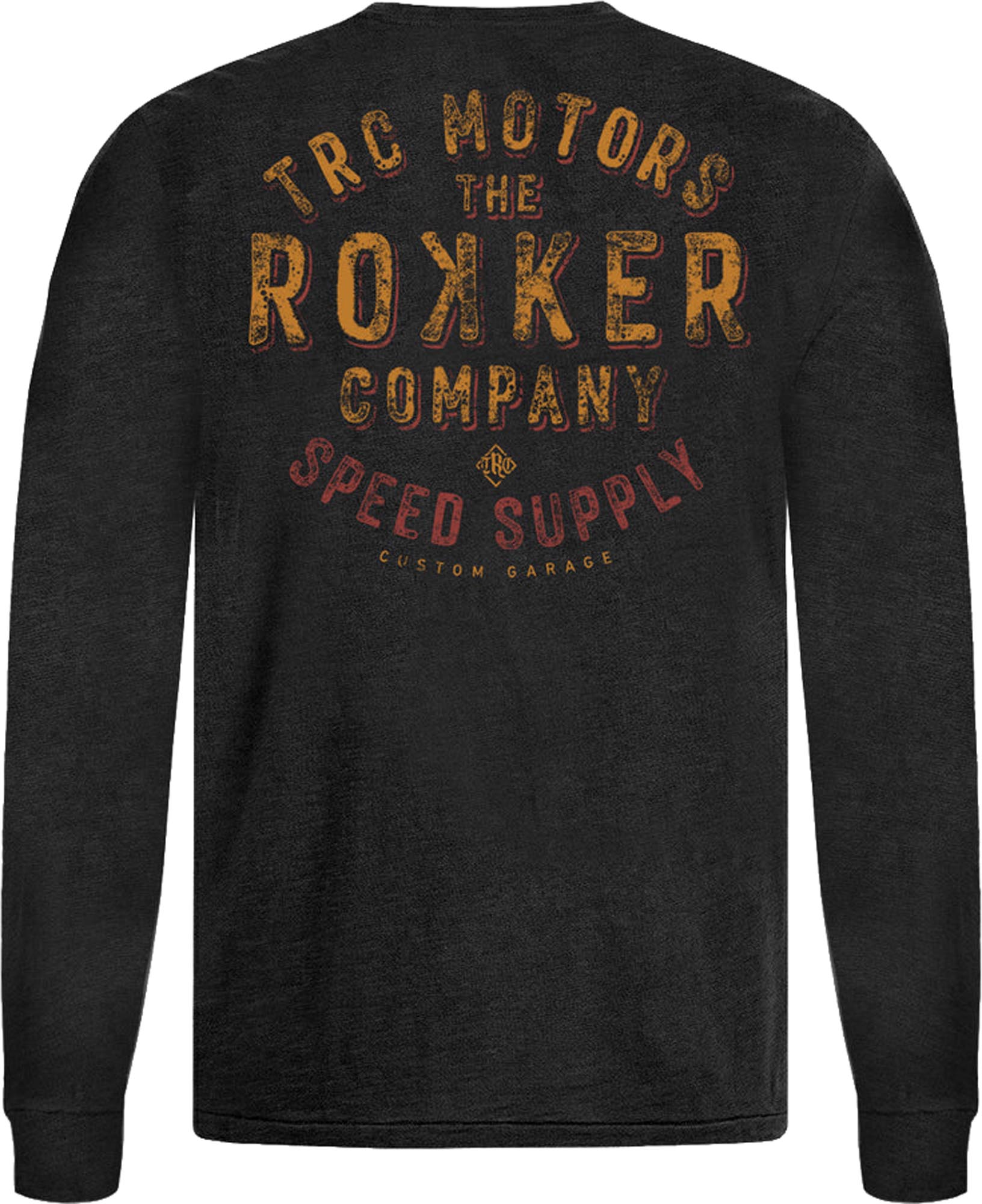Rokker Skull Shirt met lange mouwen S Figuur 2
