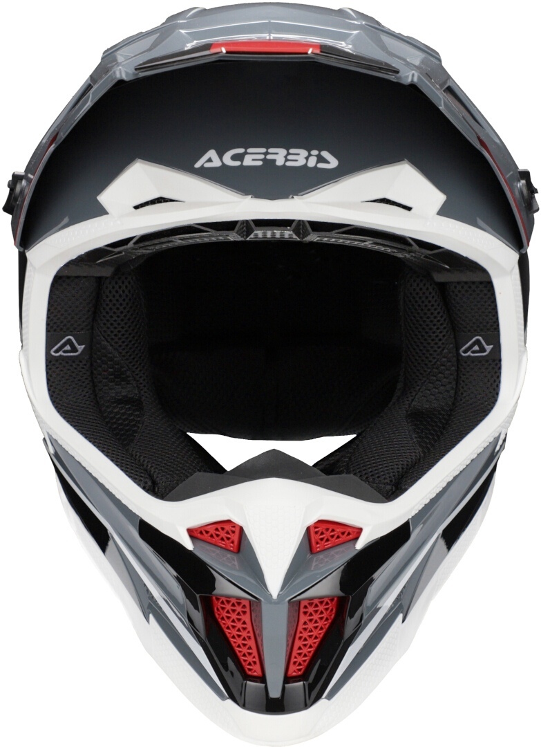 Acerbis T711 Cască de motocross Gri/Alb XS (53/54) Figura 13