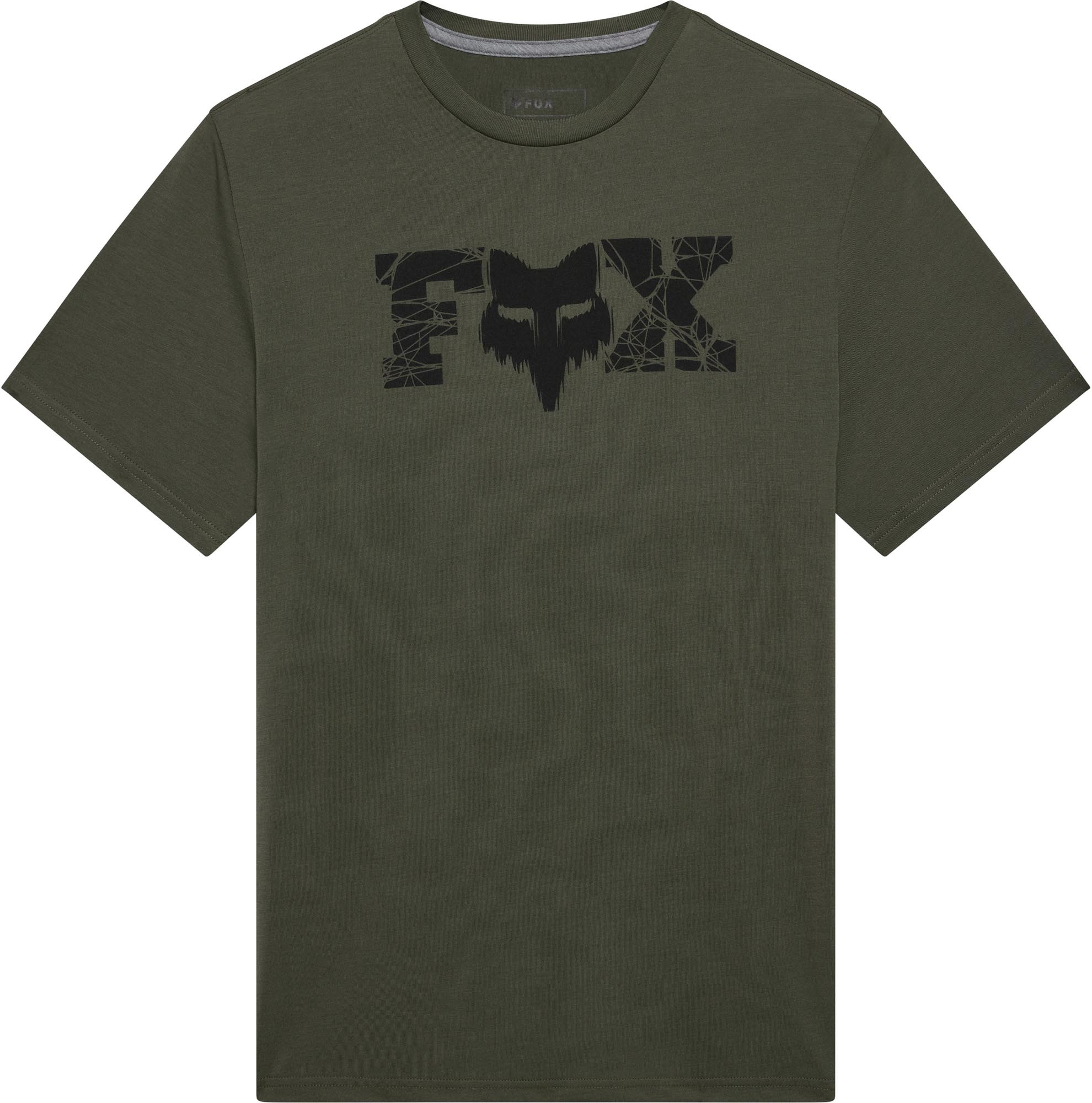 FOX Diffuse Dri-Release Tricou Verde închis S Figura 1